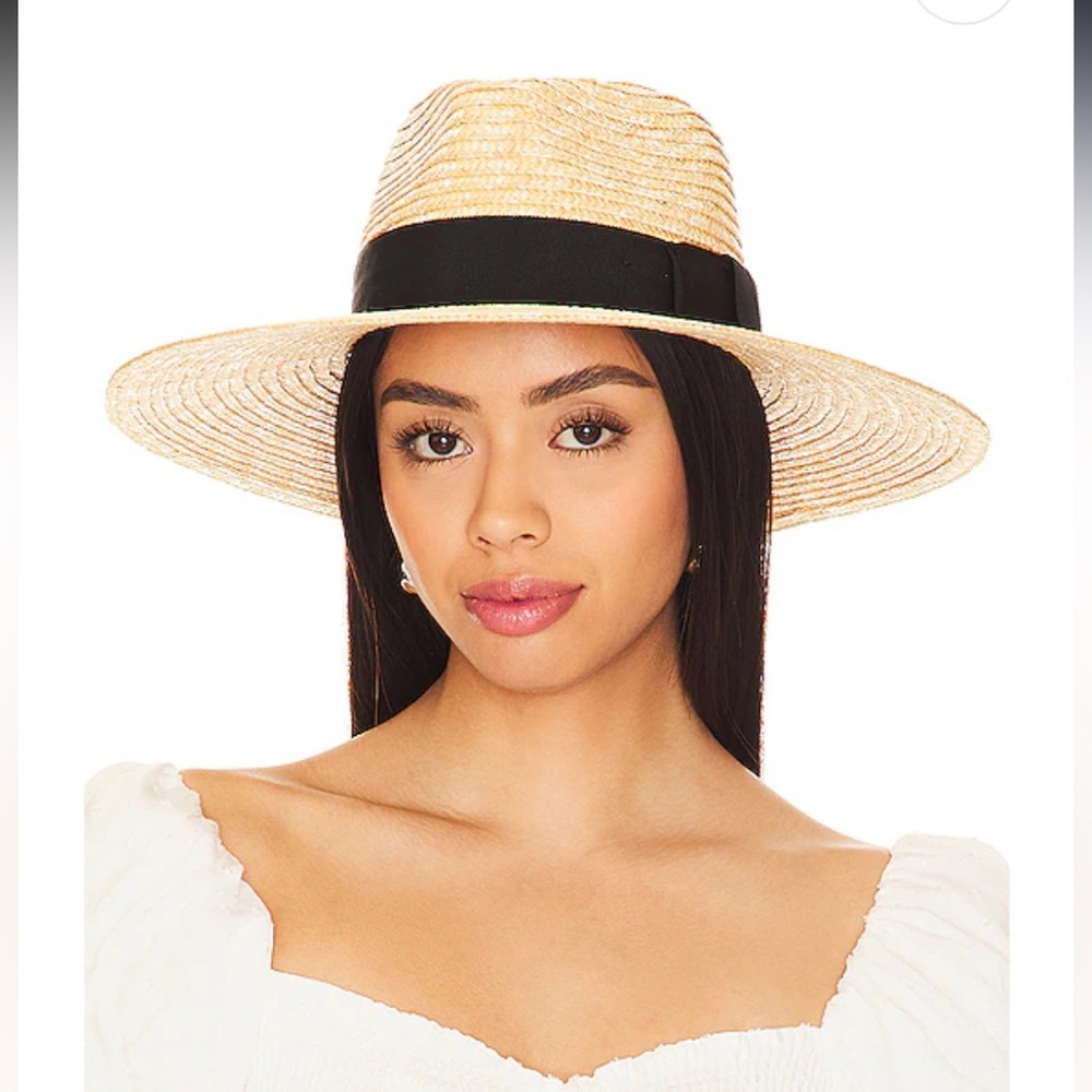 Brixton Joanna straw hat size XS in honey